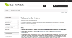 Desktop Screenshot of getkratom.com